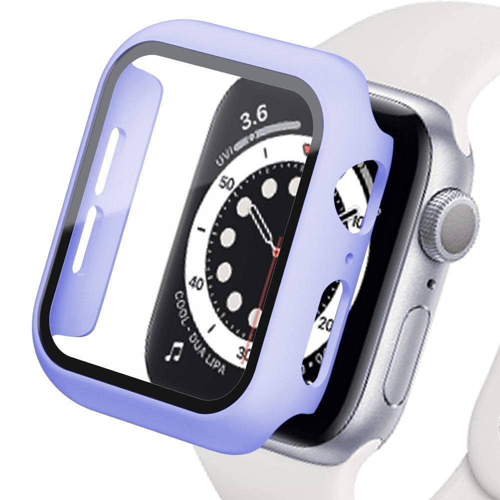 Sport Glass Case for Apple Watch