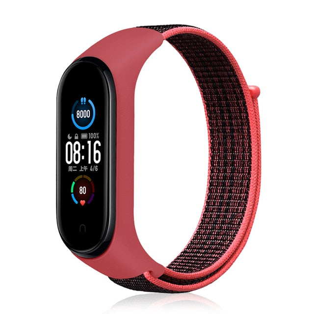 Nylon Fitness Bracelet replacement for Smart Watch MiBand