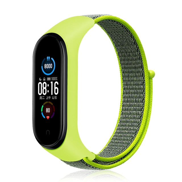 Nylon Fitness Bracelet replacement for Smart Watch MiBand