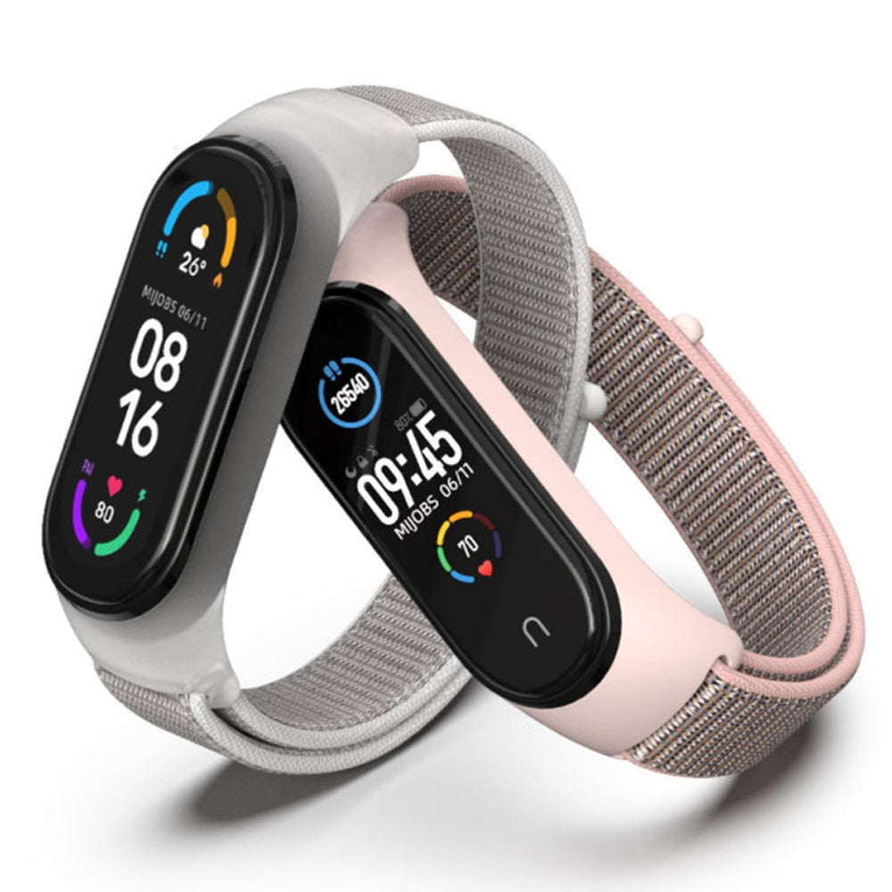 Nylon Fitness Bracelet replacement for Smart Watch MiBand