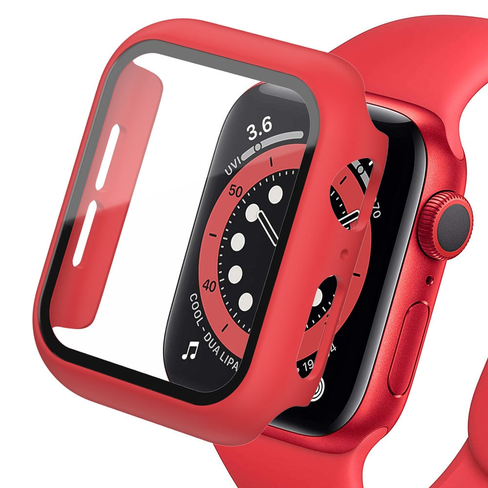 Sport Glass Case for Apple Watch