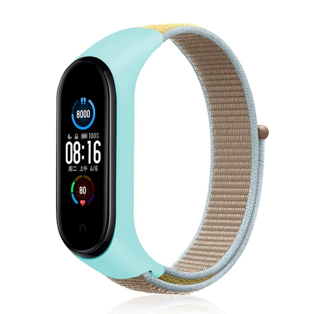 Nylon Fitness Bracelet replacement for Smart Watch MiBand