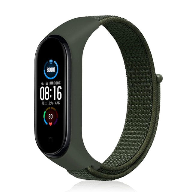 Nylon Fitness Bracelet replacement for Smart Watch MiBand