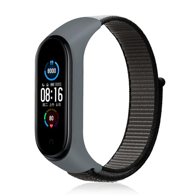 Nylon Fitness Bracelet replacement for Smart Watch MiBand