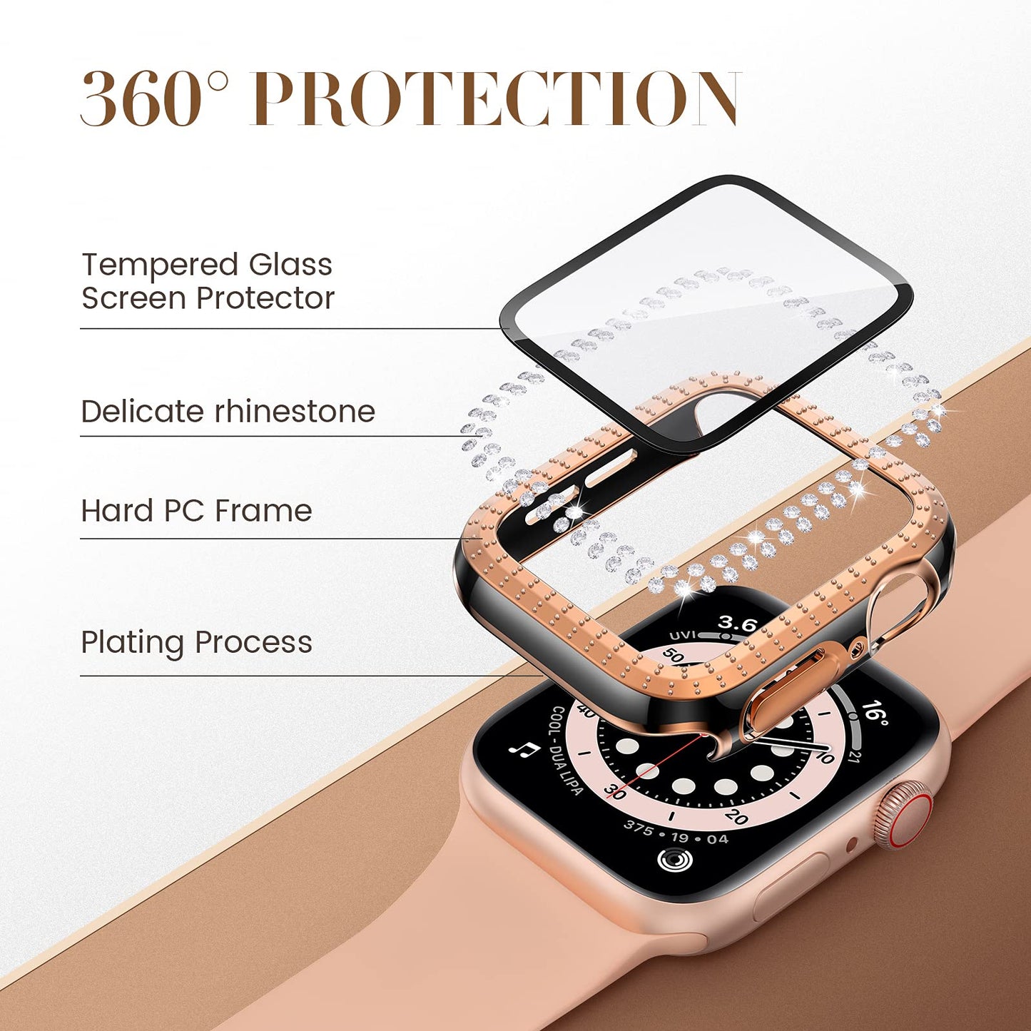 Glass Cover For Apple Watch