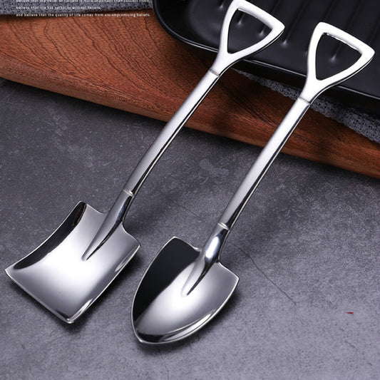 Stainless Steel Retro Shovel Spoon