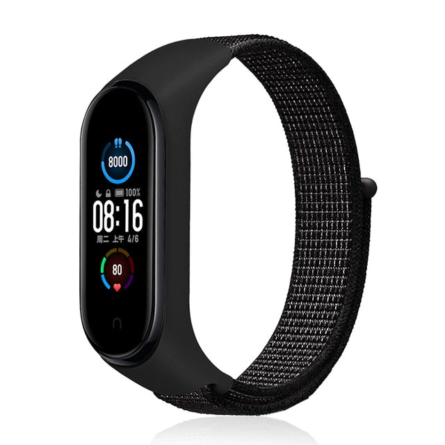 Nylon Fitness Bracelet replacement for Smart Watch MiBand