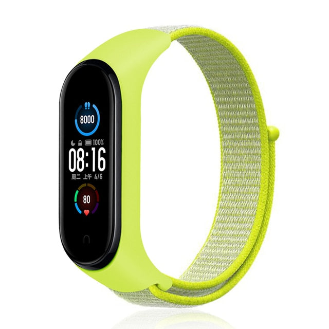 Nylon Fitness Bracelet replacement for Smart Watch MiBand