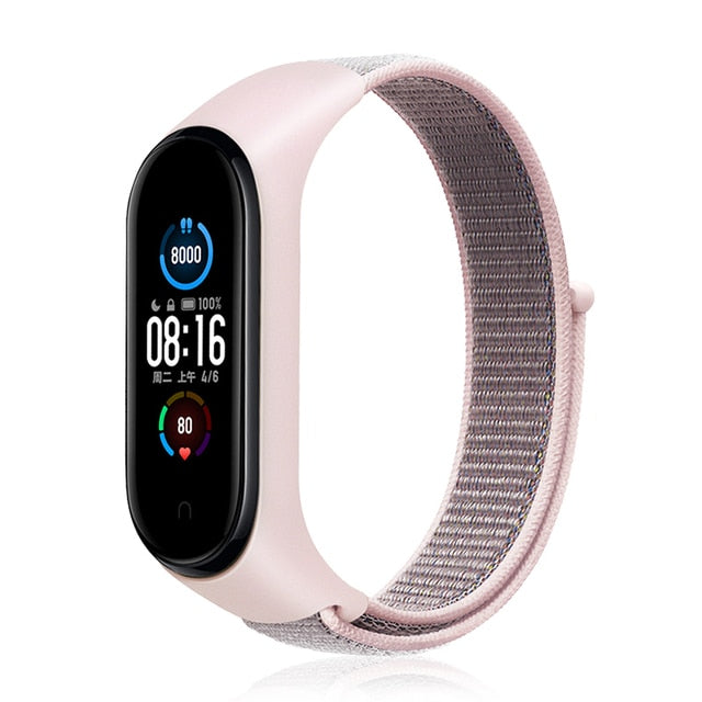 Nylon Fitness Bracelet replacement for Smart Watch MiBand