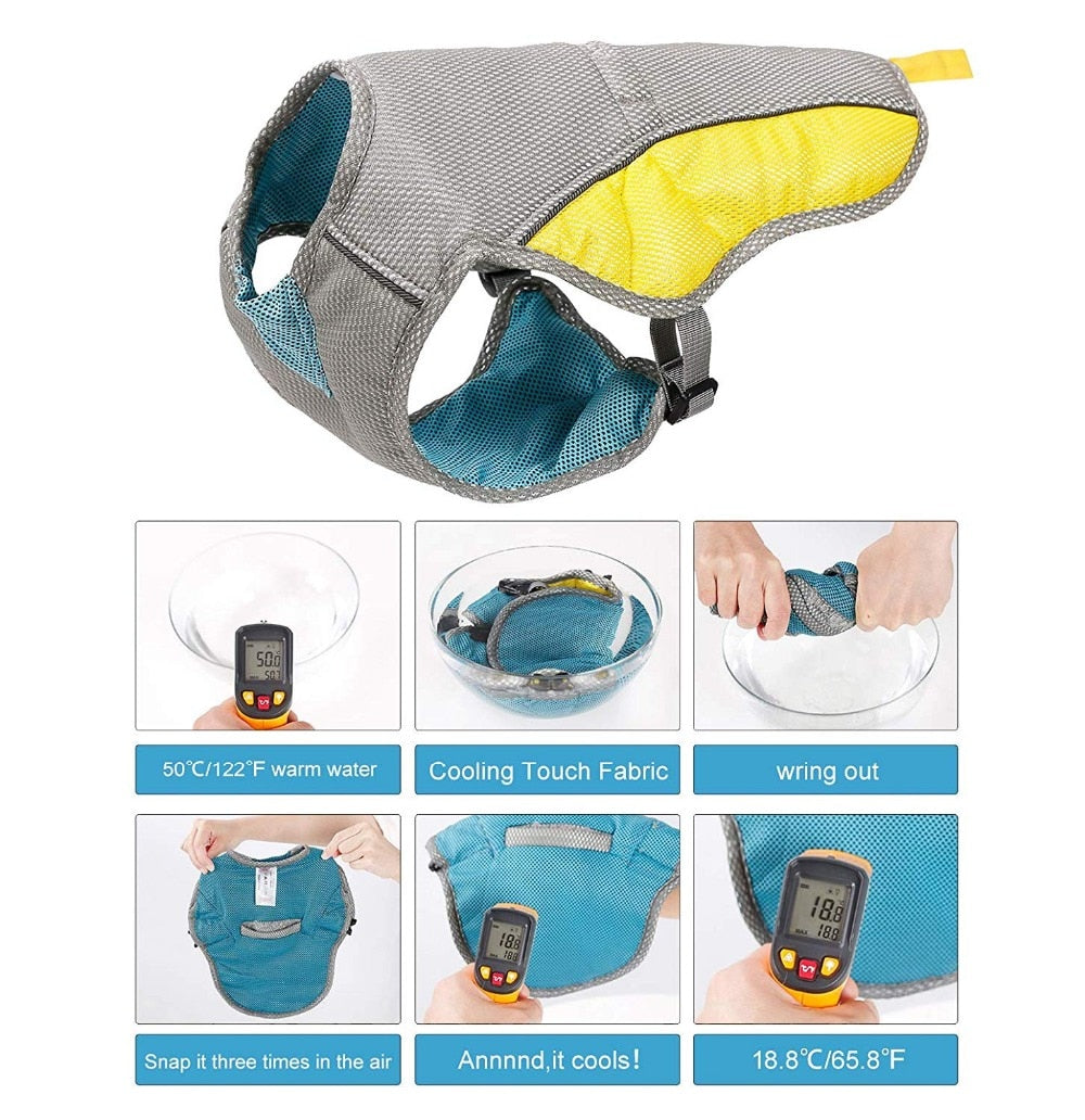 Dog Cooling Harness