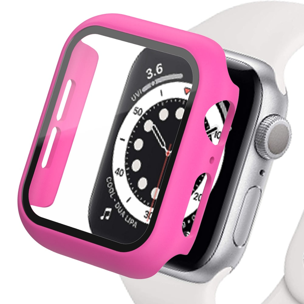 Sport Glass Case for Apple Watch