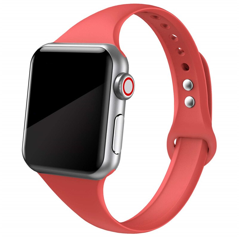 Slim Silicone Wristband for Apple watch