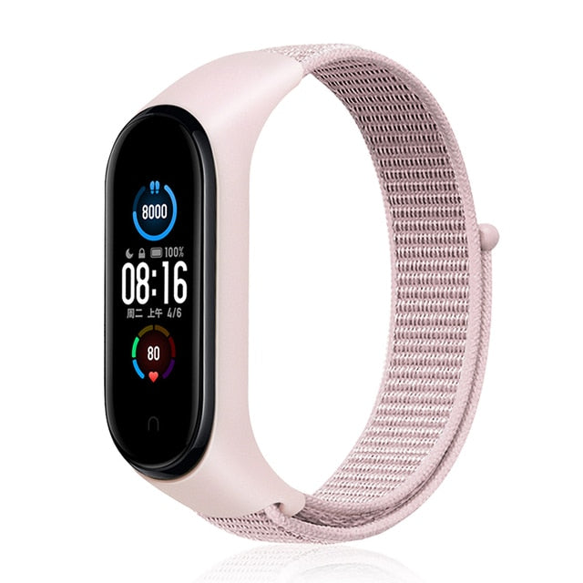 Nylon Fitness Bracelet replacement for Smart Watch MiBand