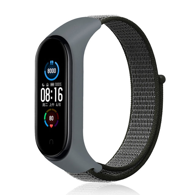 Nylon Fitness Bracelet replacement for Smart Watch MiBand