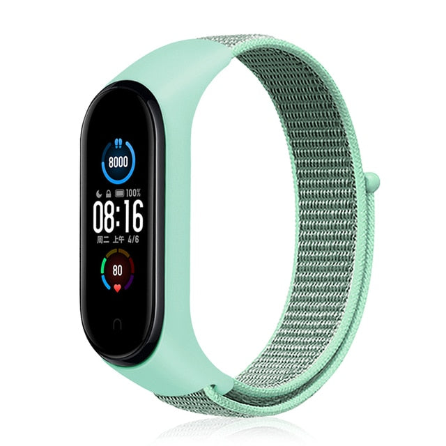 Nylon Fitness Bracelet replacement for Smart Watch MiBand