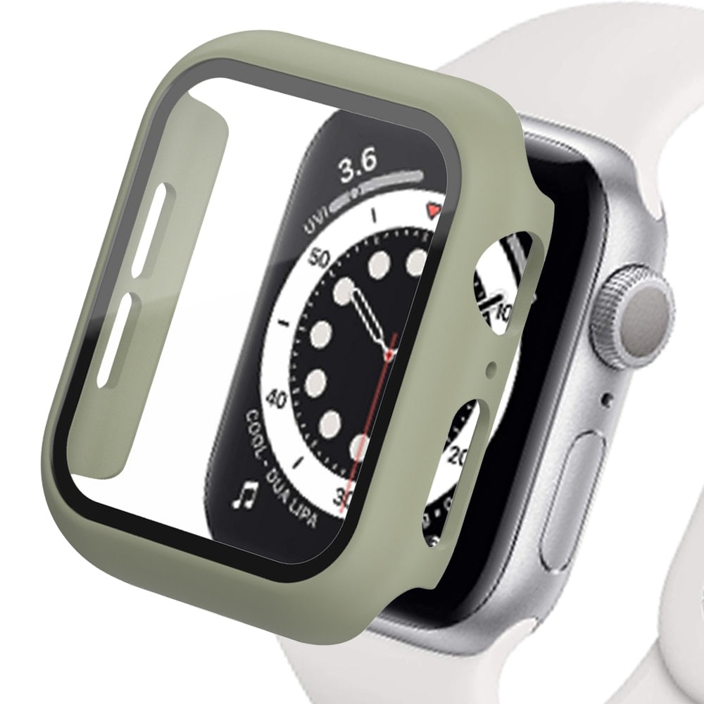 Sport Glass Case for Apple Watch