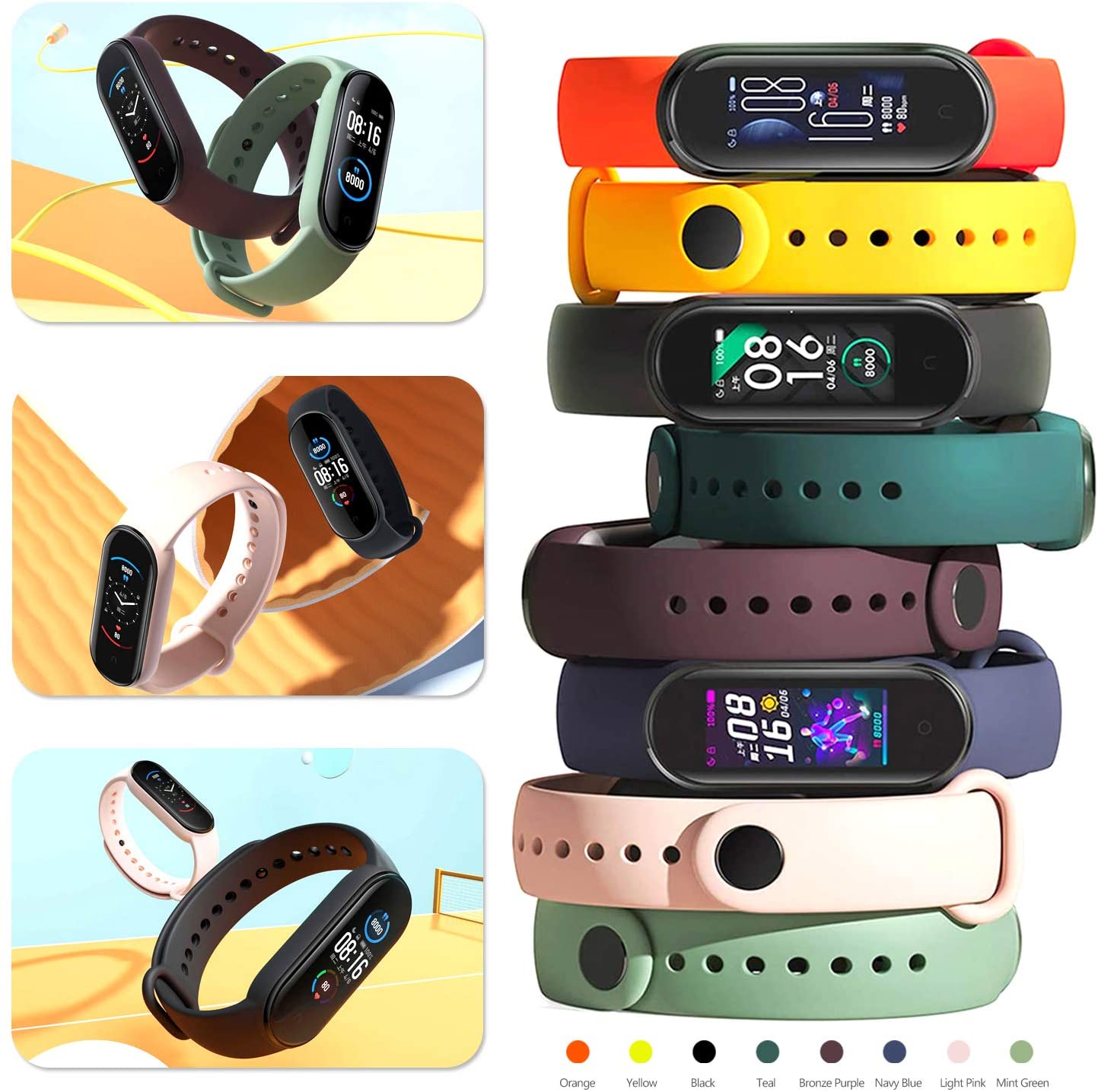 Sport Bracelet replacement for Smart Watch Mi Band