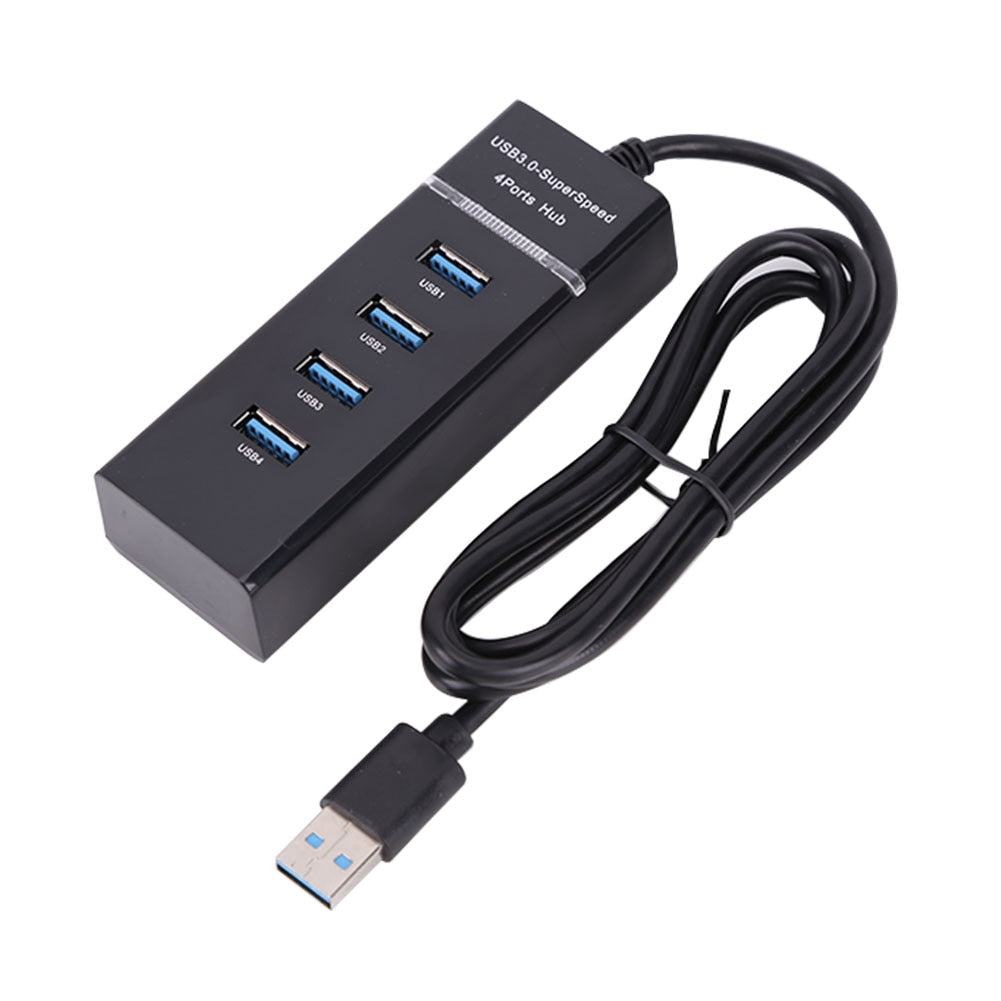 USB 4-port Hub Splitter Extender