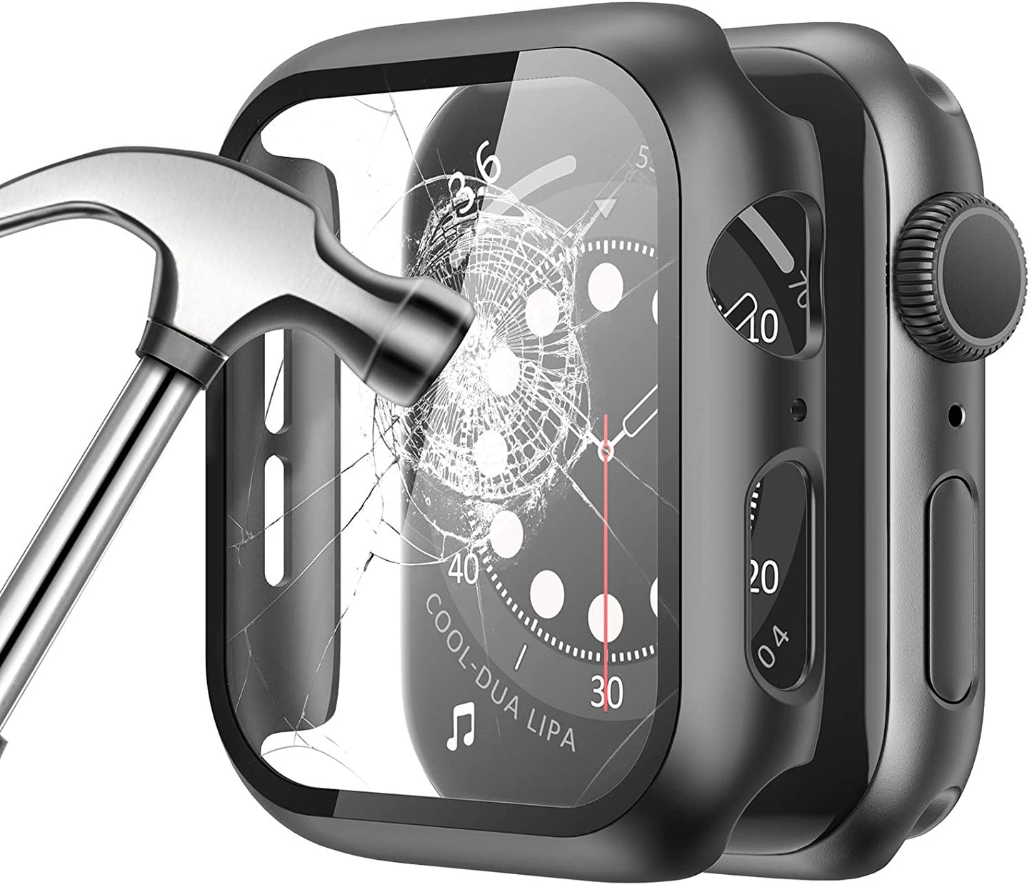 Sport Glass Case for Apple Watch