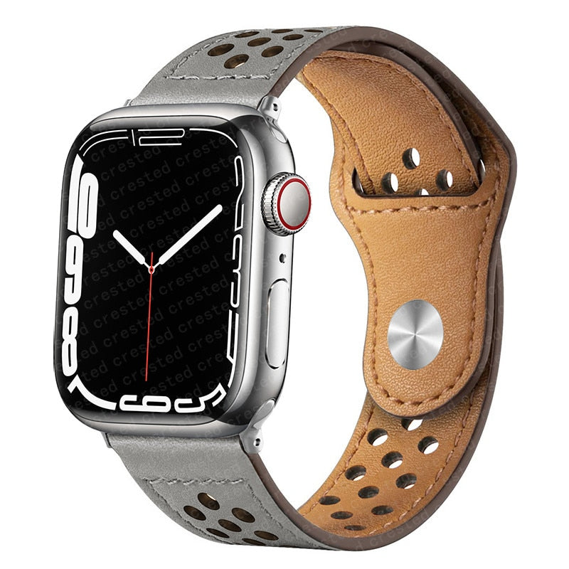 Leather strap For Apple Watch