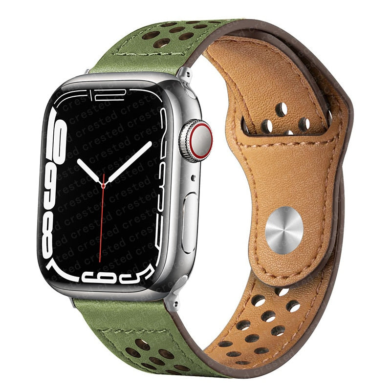 Leather strap For Apple Watch