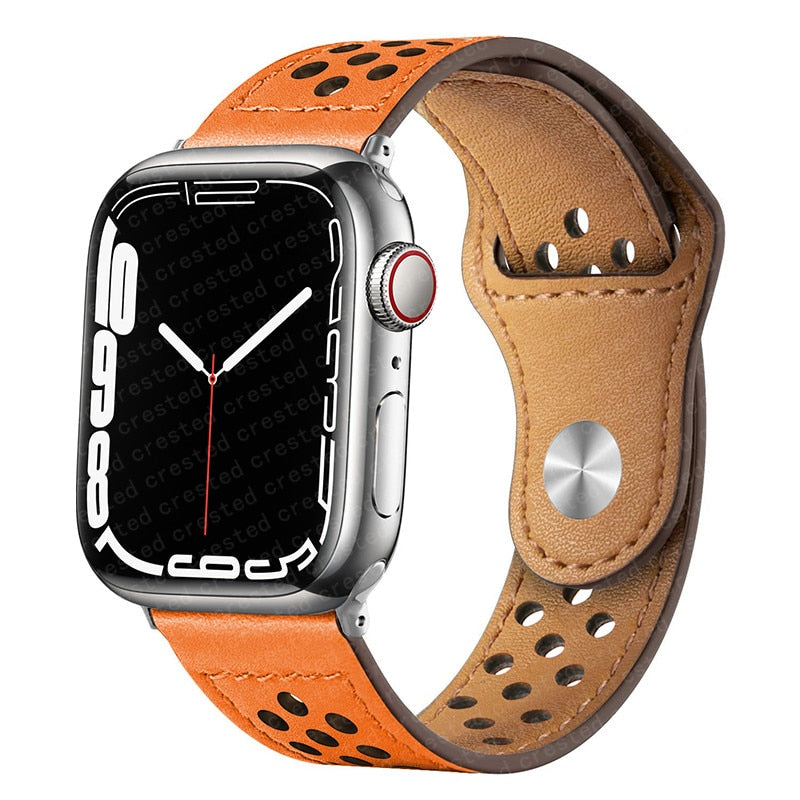 Leather strap For Apple Watch