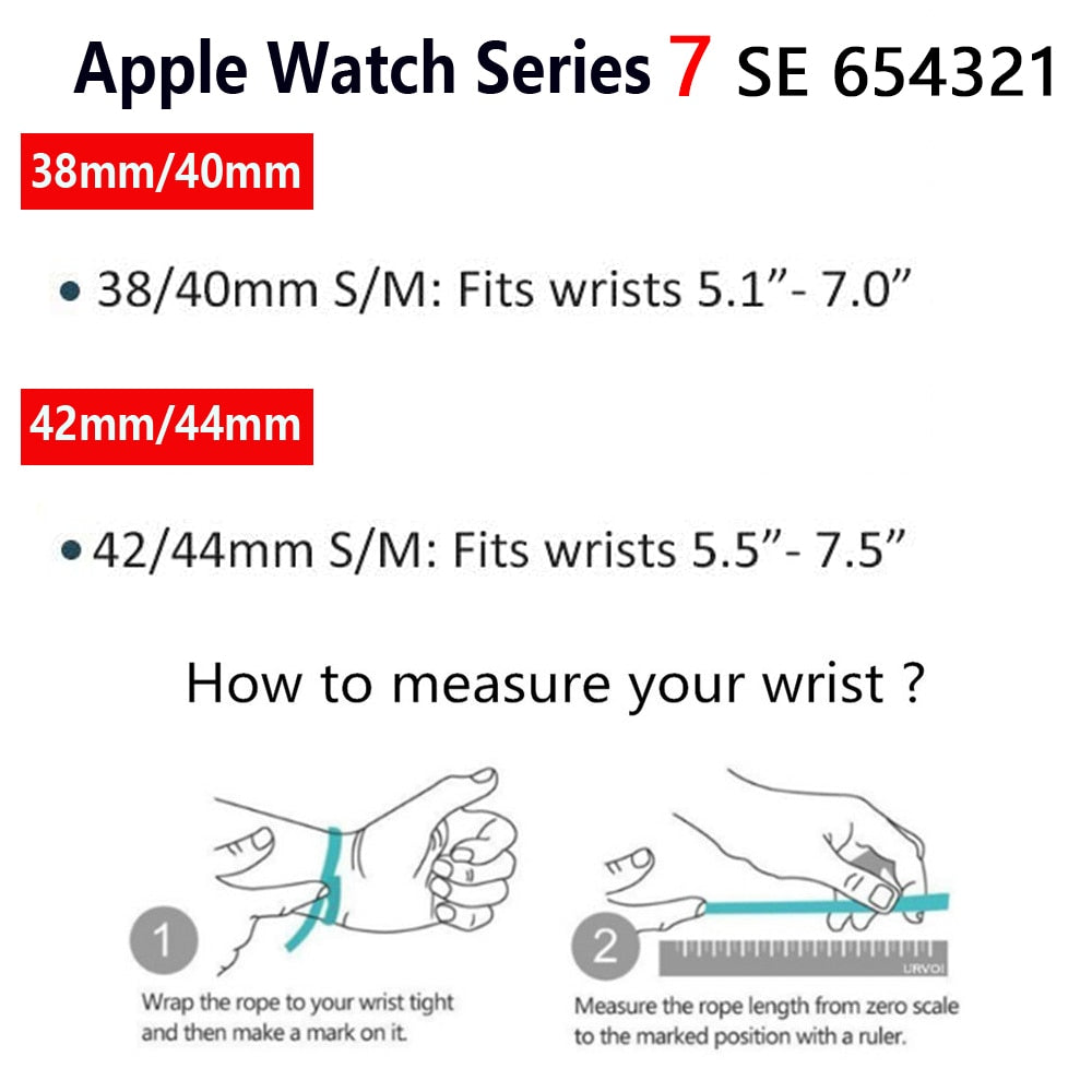 Leather strap For Apple Watch