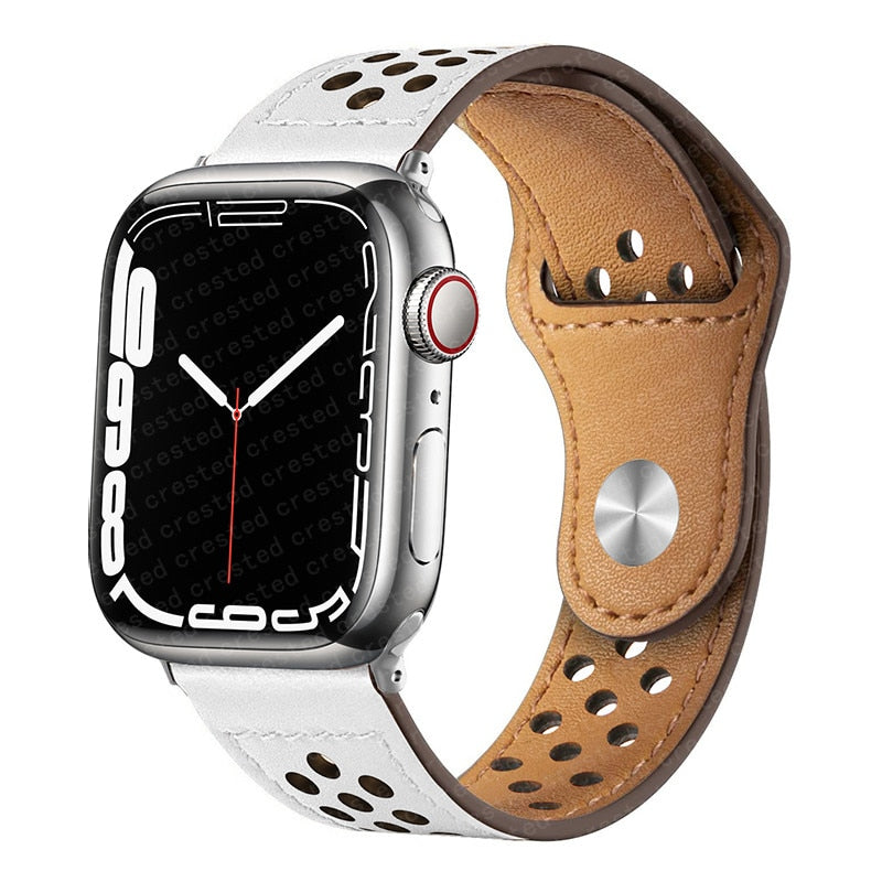 Leather strap For Apple Watch