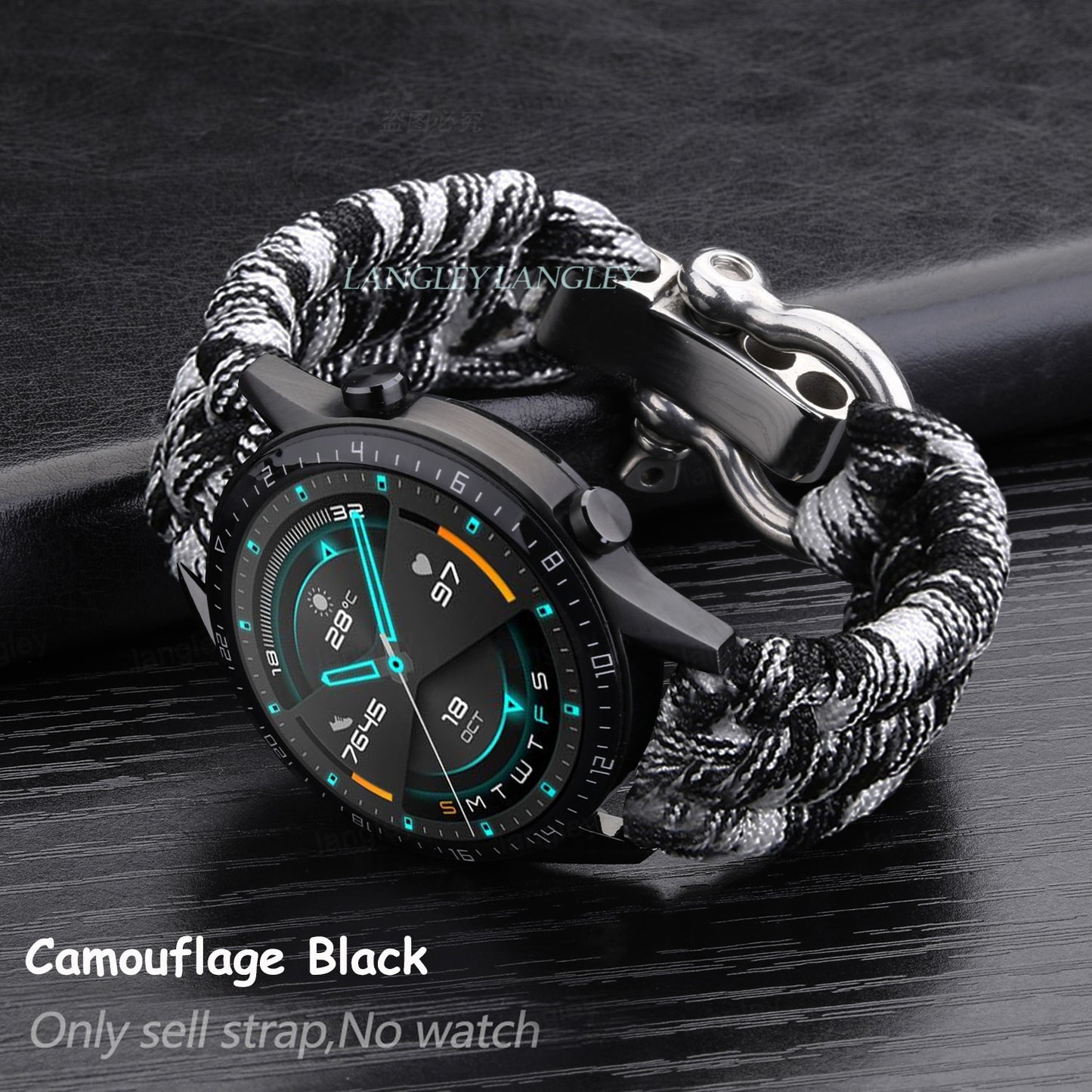 Adjustable Buckle Rope Bracelet for Samsung Galaxy Watch