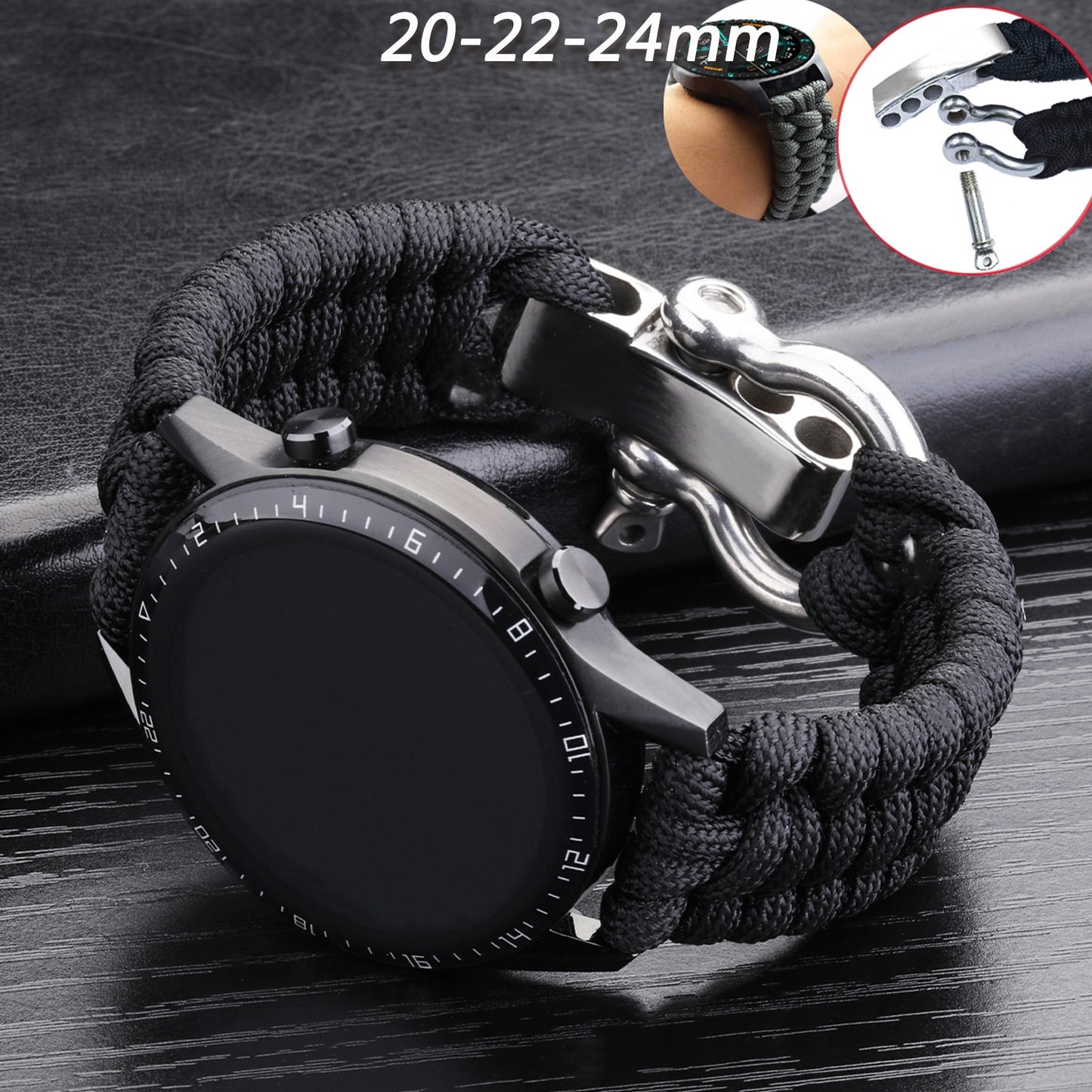 Adjustable Buckle Rope Bracelet for Samsung Galaxy Watch