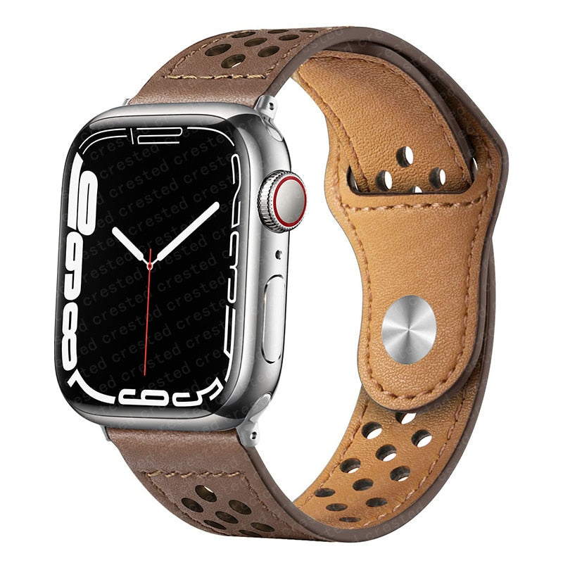 Leather strap For Apple Watch