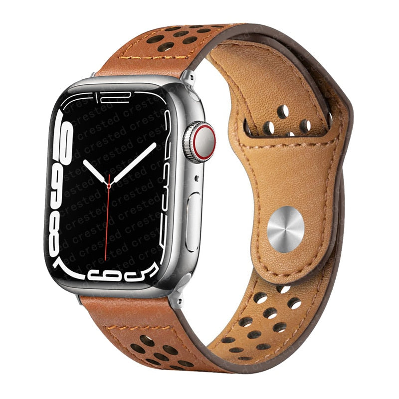 Leather strap For Apple Watch